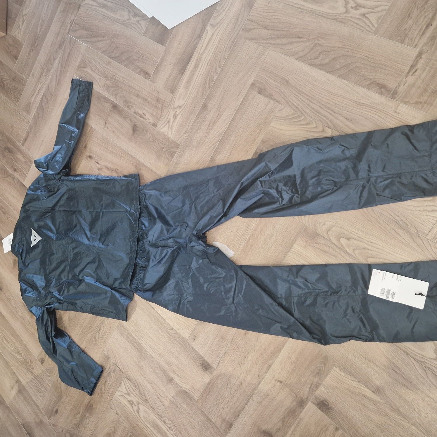 Spodnie I kurtka przeciwdeszczowe Dainese Rain Dark Grey nowe oryg