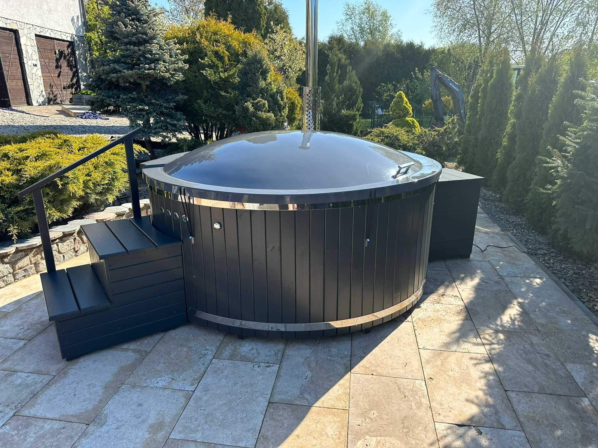 Balia Producent Jacuzzi Sauna Basen Spa Beczka Led