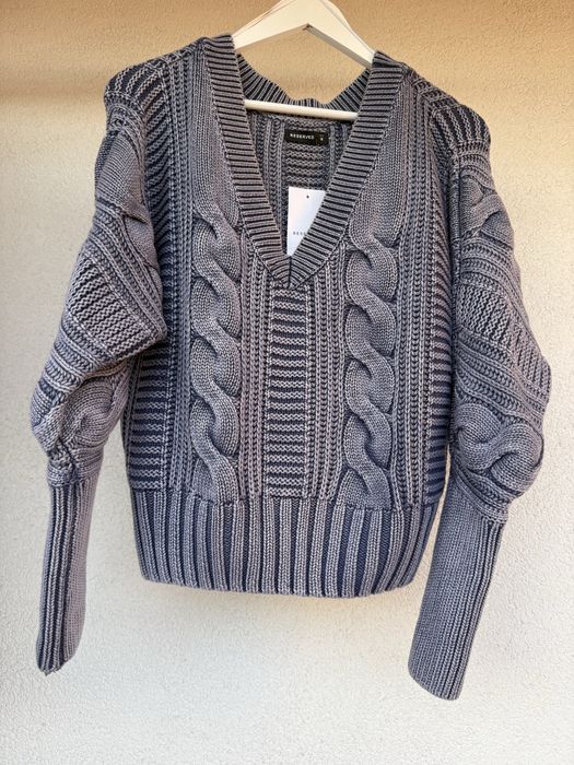 Nowy z metką serter Reserved M granatowy