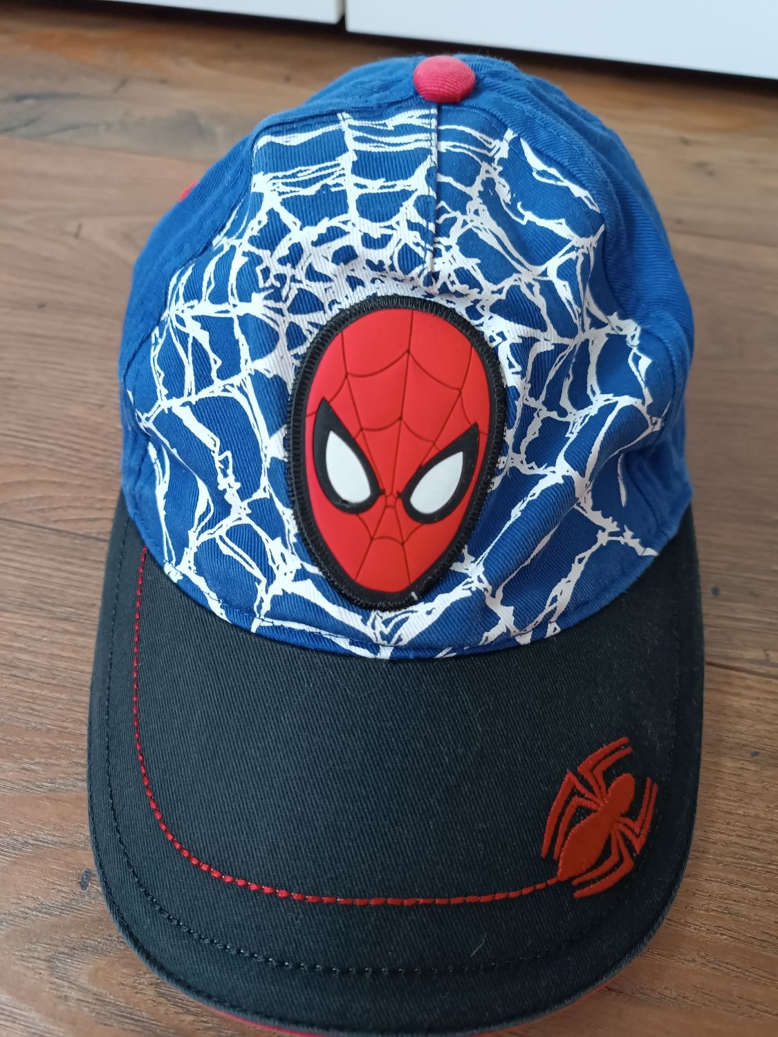 Spiderman 104-128 czapeczka z daszkiem