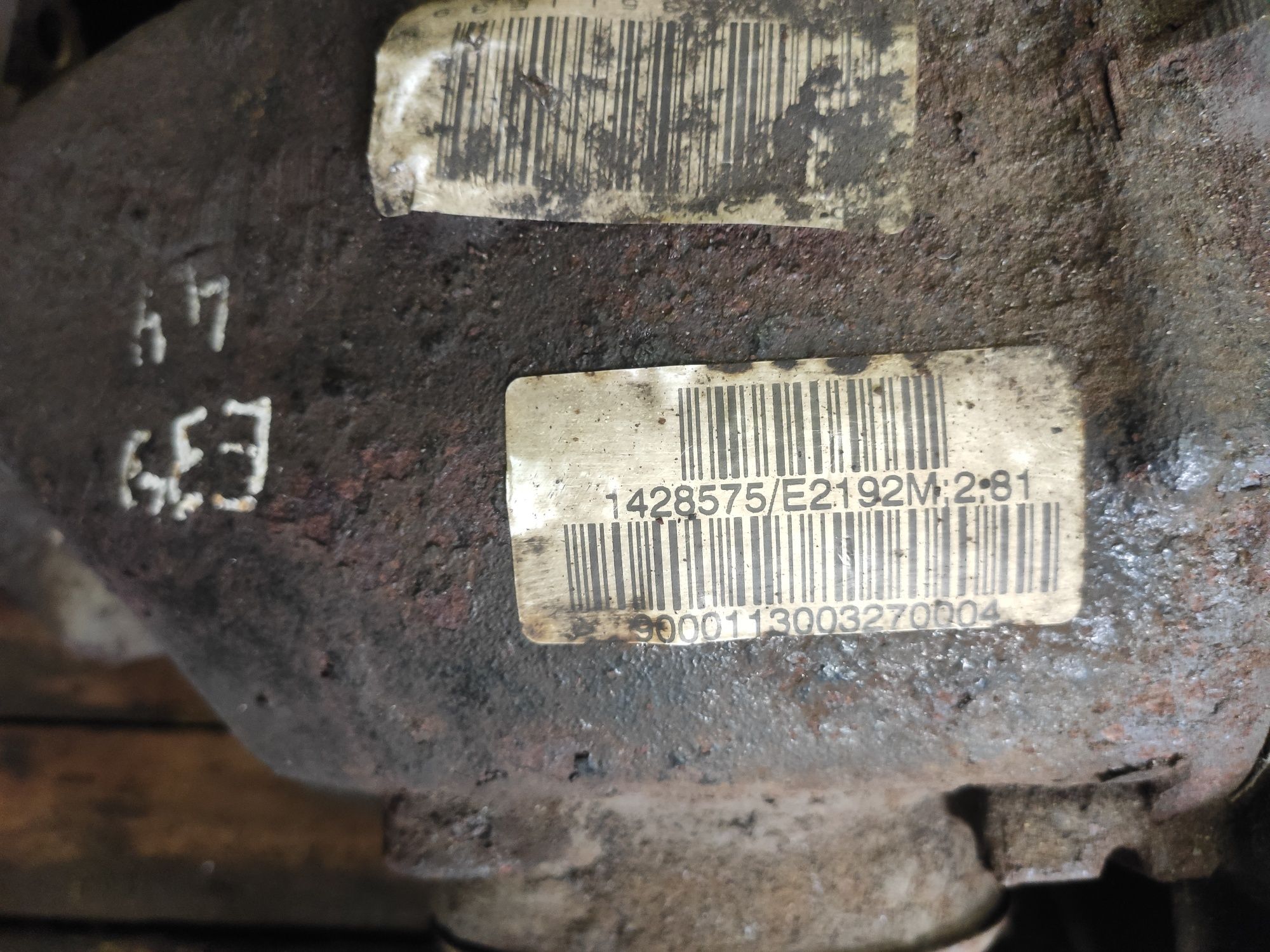 Редуктор заднего моста BMW E39, BMW E38 .