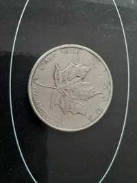 Продам монету 5 $ Канады 999,9 серебро