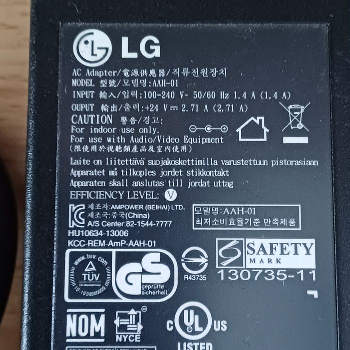 Fonte alimentação  tv led LG 32