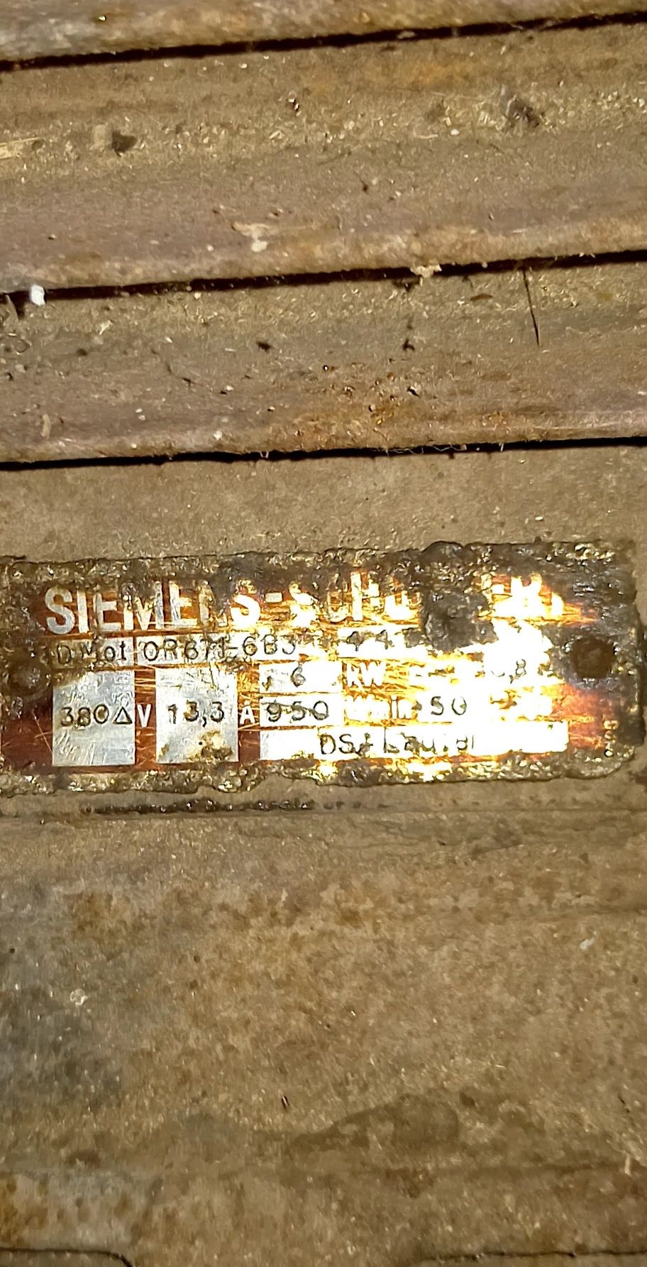 Silnik elektryczny SIEMENS 6kw