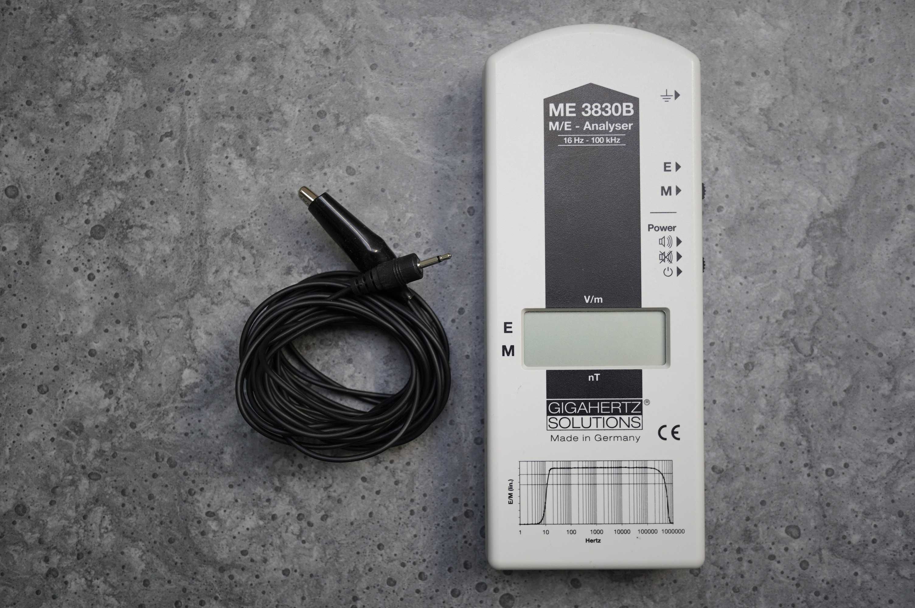 Miernik pola elektromagnetycznego Gigahertz Solutions ME 3830B,