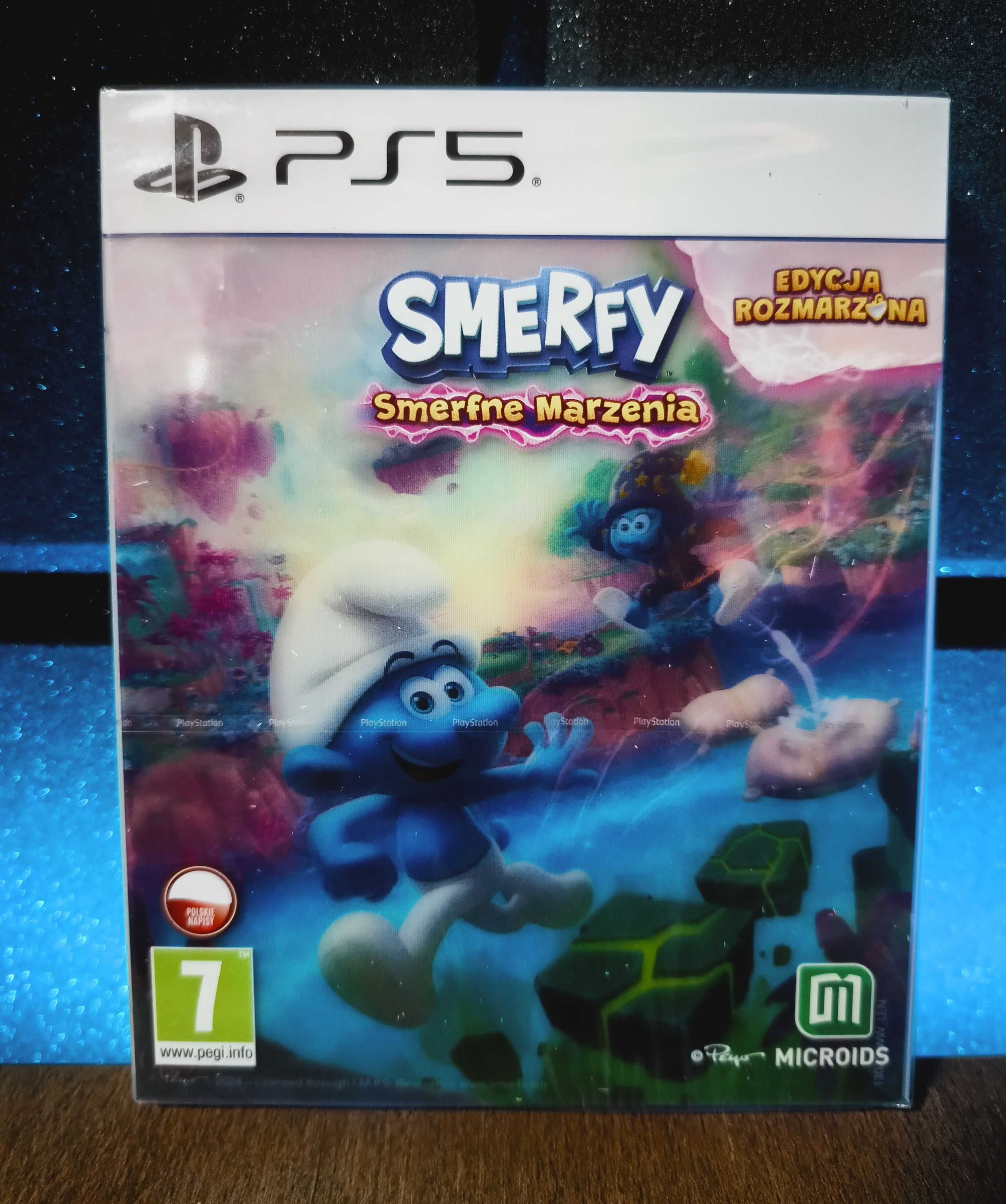 Smerfy: Smerfne marzenia PS5 - platformówka dla dzieci super edycja PL
