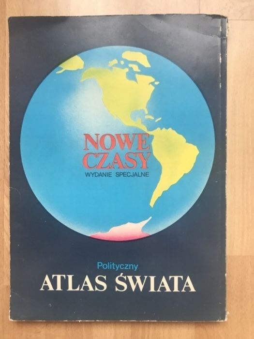 książka album Polityczny atlas świata, Nowe Czasy, wydanie specjalne