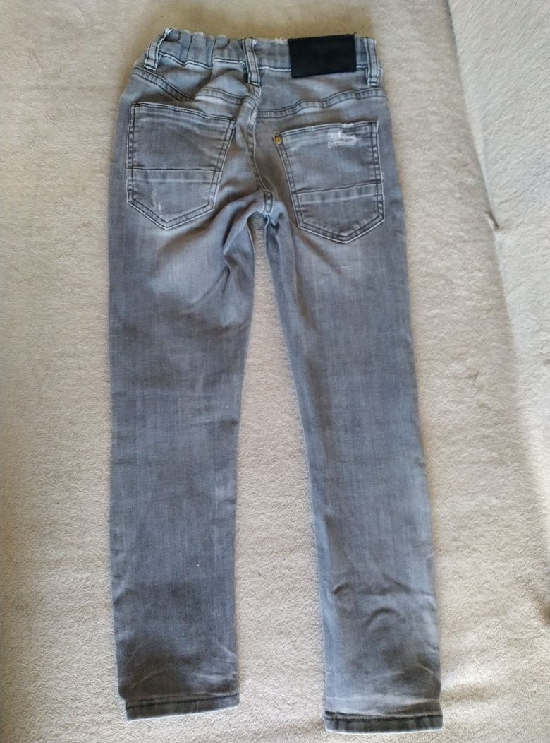 Szare jeansy H&M r.116