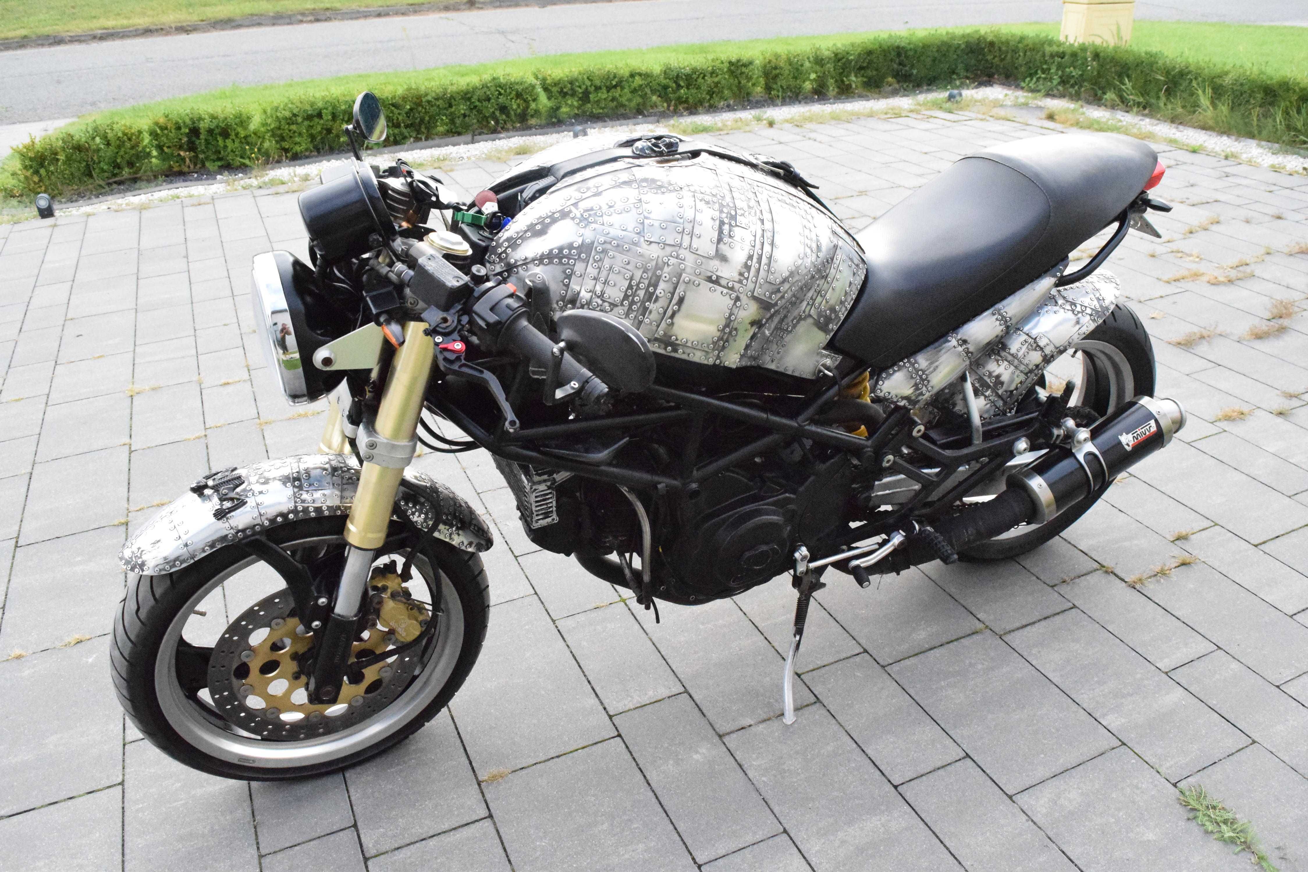 Ducati M 750 Monster customowy wygląd, dok. na km, z DE ***