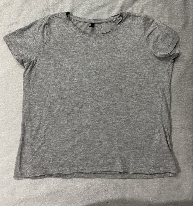 Szara koszulka basic Sinsay, rozmiar M