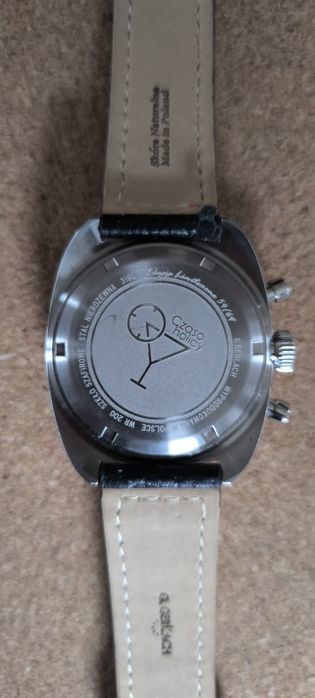 Polski zegarek G.Gerlach Enigma - limitacja nr 54/69 "Czasoholicy"