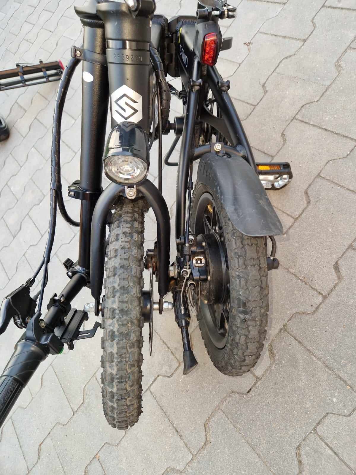 Rower elektryczny Samebike G-Two miejski składany