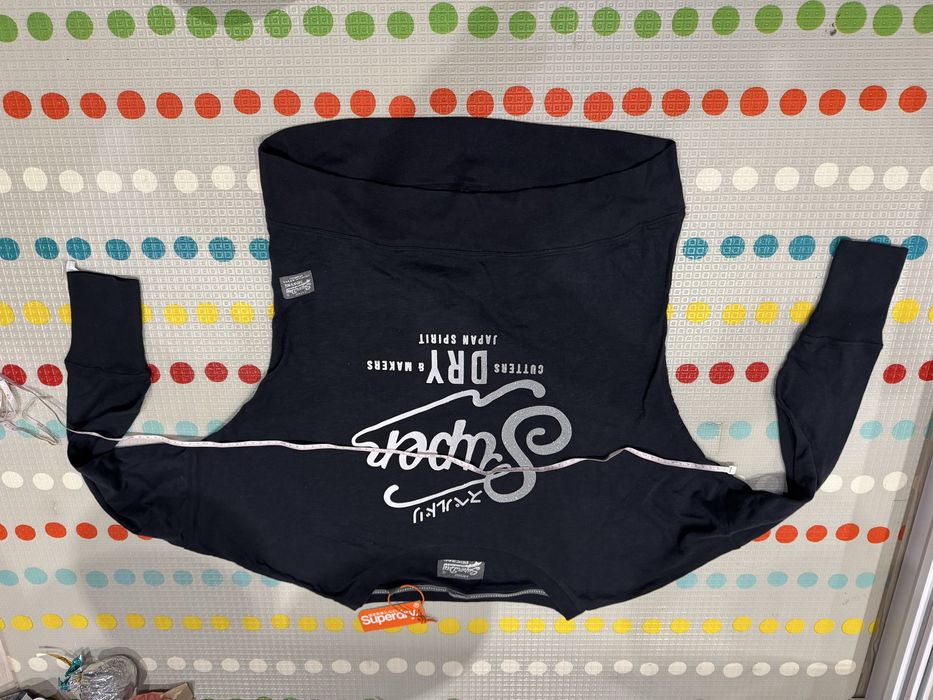 Лонгслів кофта з довгим рукавом superdry нова L