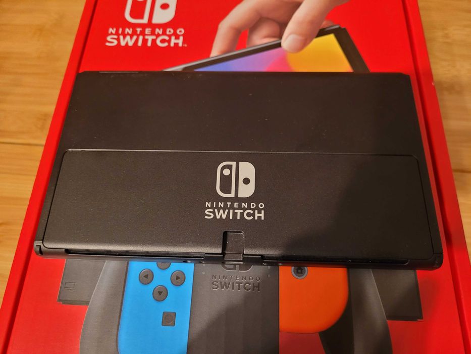 Nintendo Switch Oled Sam Tablet + Pudełko Idealny Stan jak Nowa