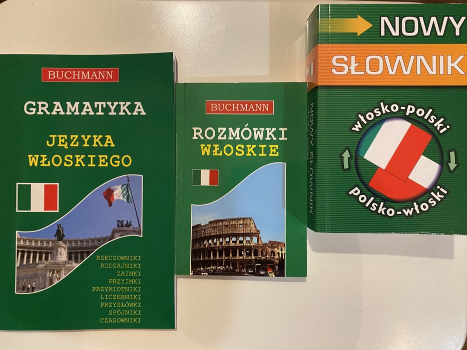 3w1 rozmówki włoskie + gramatyka + słownik