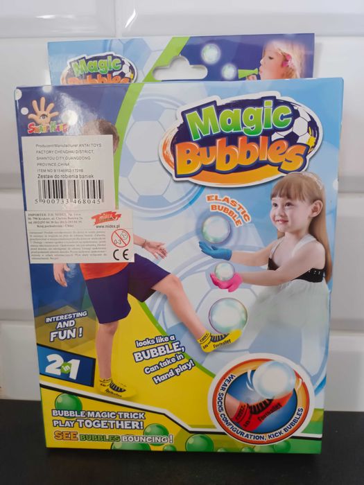 Zestaw do robienia magicznych baniek