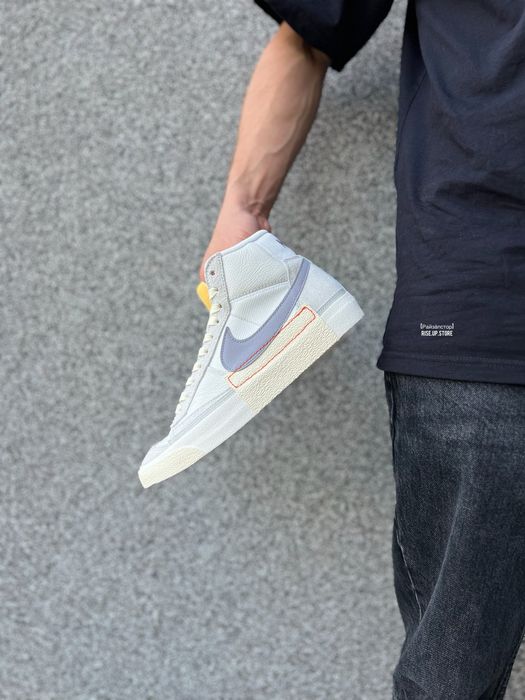 Чоловічі кросівки Найк Nike Blazer Mid Pro Club DQ7673-104 Оригінал