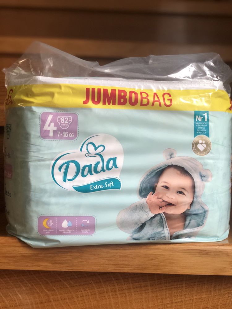 Памперси, підгузки Dada Jumbobag 4,5,