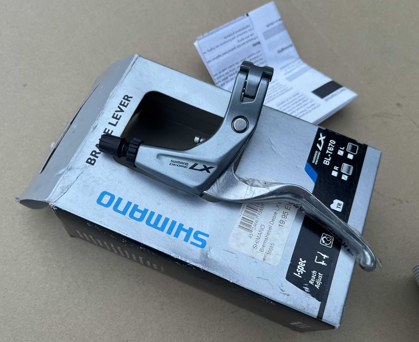 Klamka Hamulca SHIMANO DEORE LX BL-T670 I-SPEC V-BRAKE dźwignia Lewa