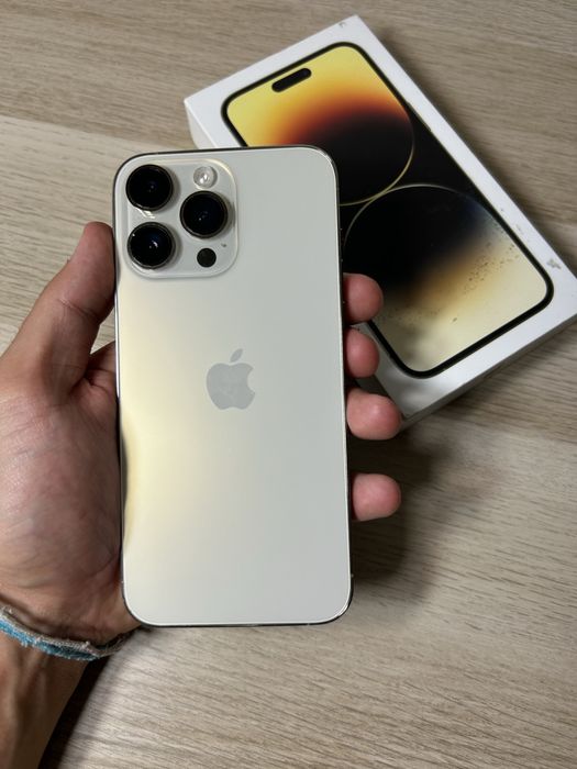 iPhone 14 Pro Max 128GB Dourado - Aceito Retomas