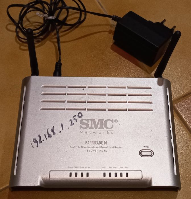 SMC modem com router e wifi