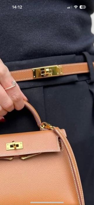 Пояс шкіряний Hermes