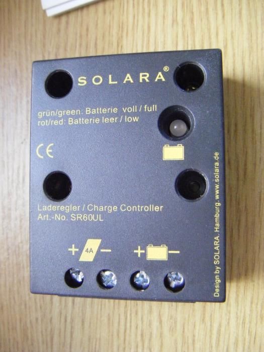 Regulator ładowania Solara SR60UL 12 V 4A