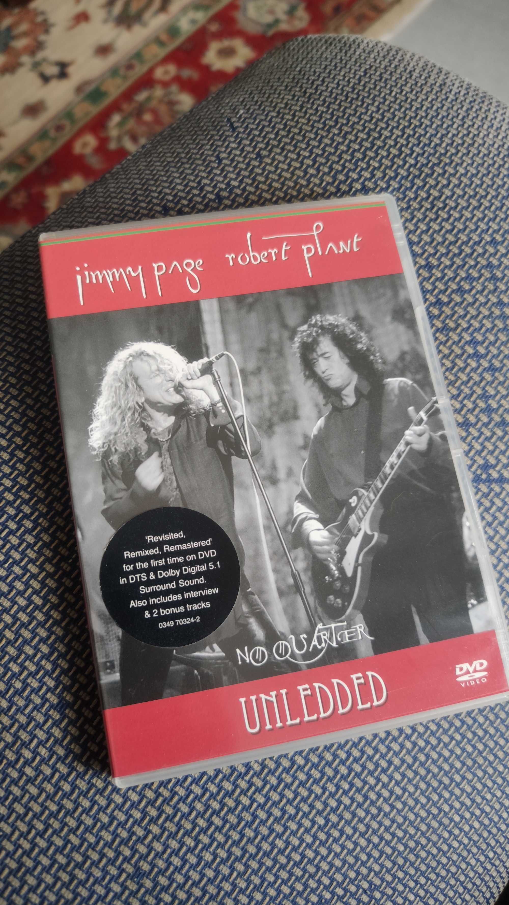 DVD No Quarter: Jimmy Page & Robert Plant Unledded