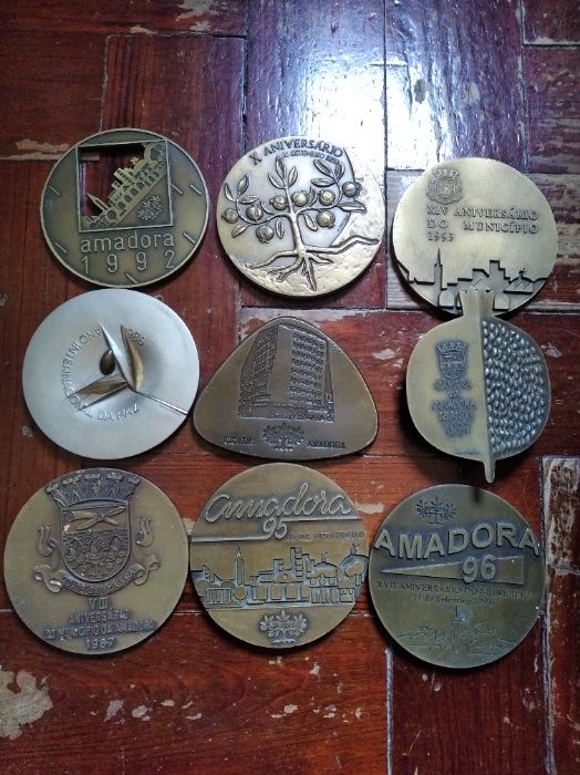 Medalhas de bronze