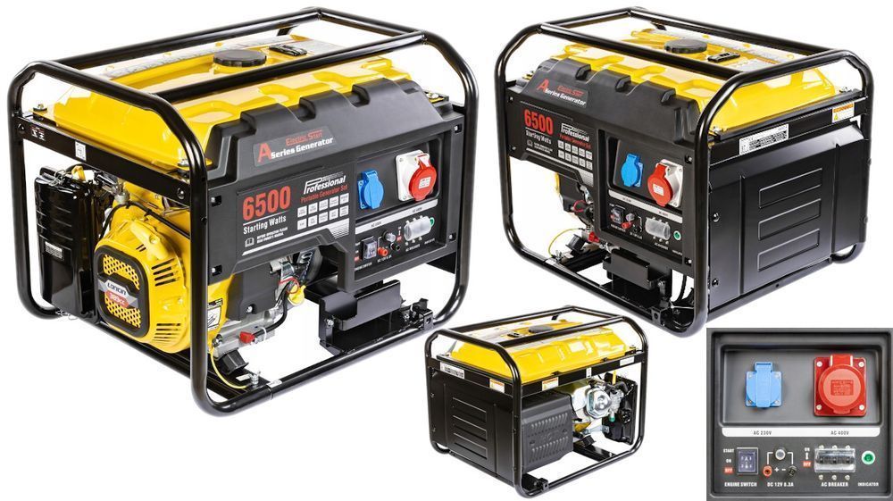 Agregat Prądotwórczy Loncin Lc6500D-As 7,5 KM 3-fazowy