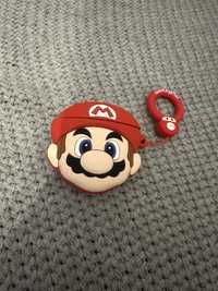 Nowe etui case do słuchawek AirPods 1/2 gen. Super Mario + kółko