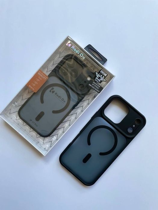 Чохол чехол з MagSafe iPhone 17 Pro Max айфон про макс чорний