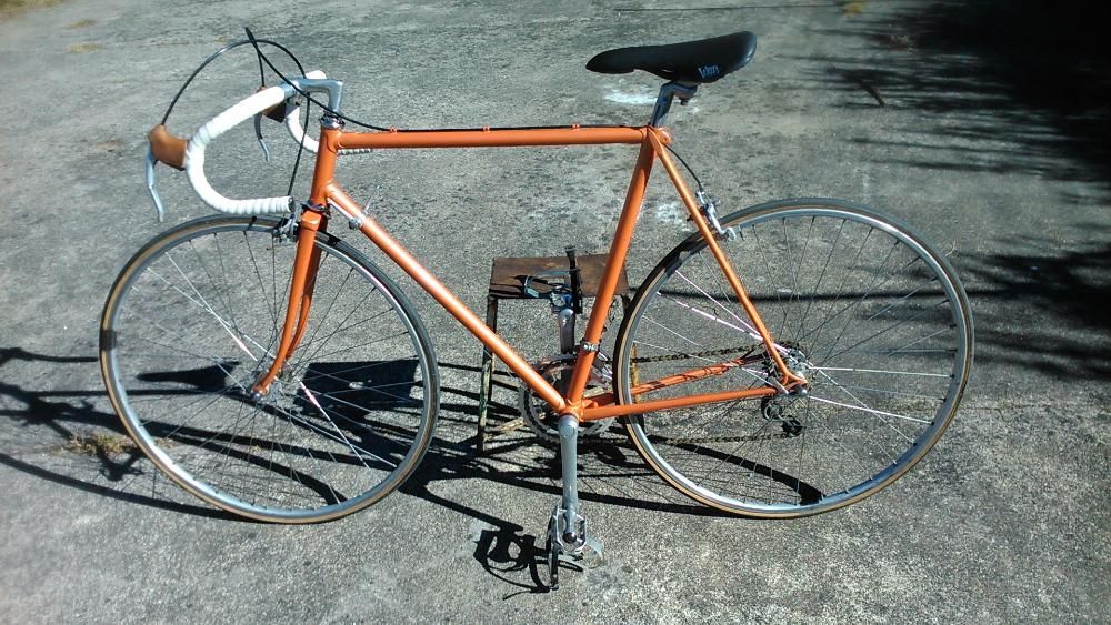 Bicicleta corrida vintage
