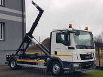 MAN TGL 12.220 HAKOWIEC 4x2 KLIMA DO KONTENERÓW MANUAL  TGL 12.220 HAKOWIEC 4x2 Klima Hakowiec Do Kontenerów Manual