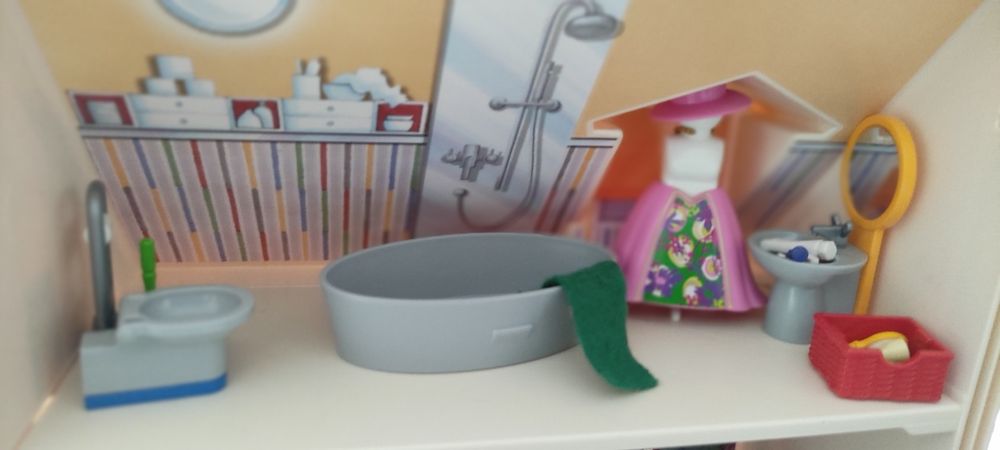 Casa Playmobil como nova