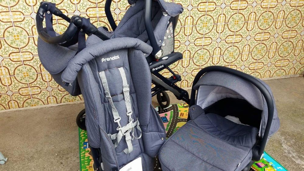 Carro, Alcofa e Babycook(Trio) da marca PréNatal