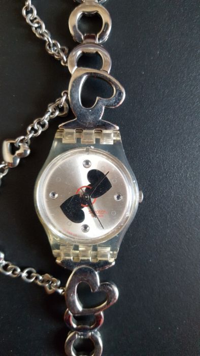 Relógio Swatch coração