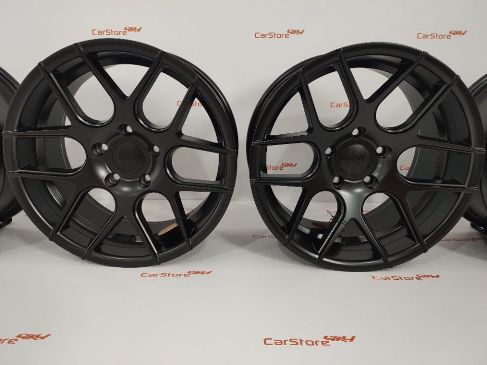 Jantes Haxer HX022 17 8 + 9 et 35 5x120 Black