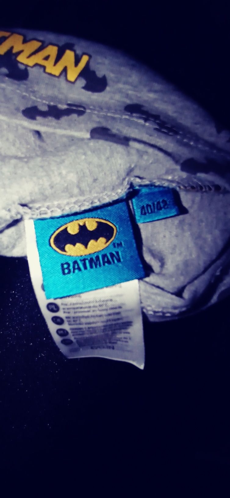 Spodnie dwie pary Batman + czapeczka Batman