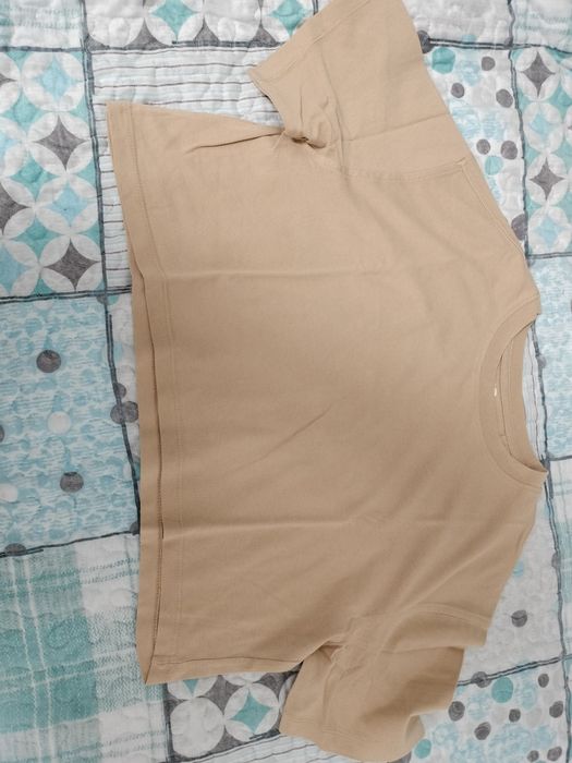 Top Dourado Curto