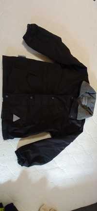 Куртка демісезонна чорна двостороння