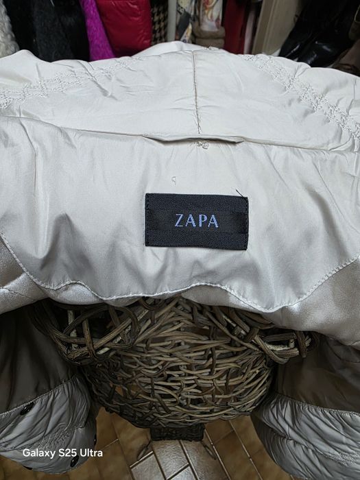 Casaco comprido elégante e quente