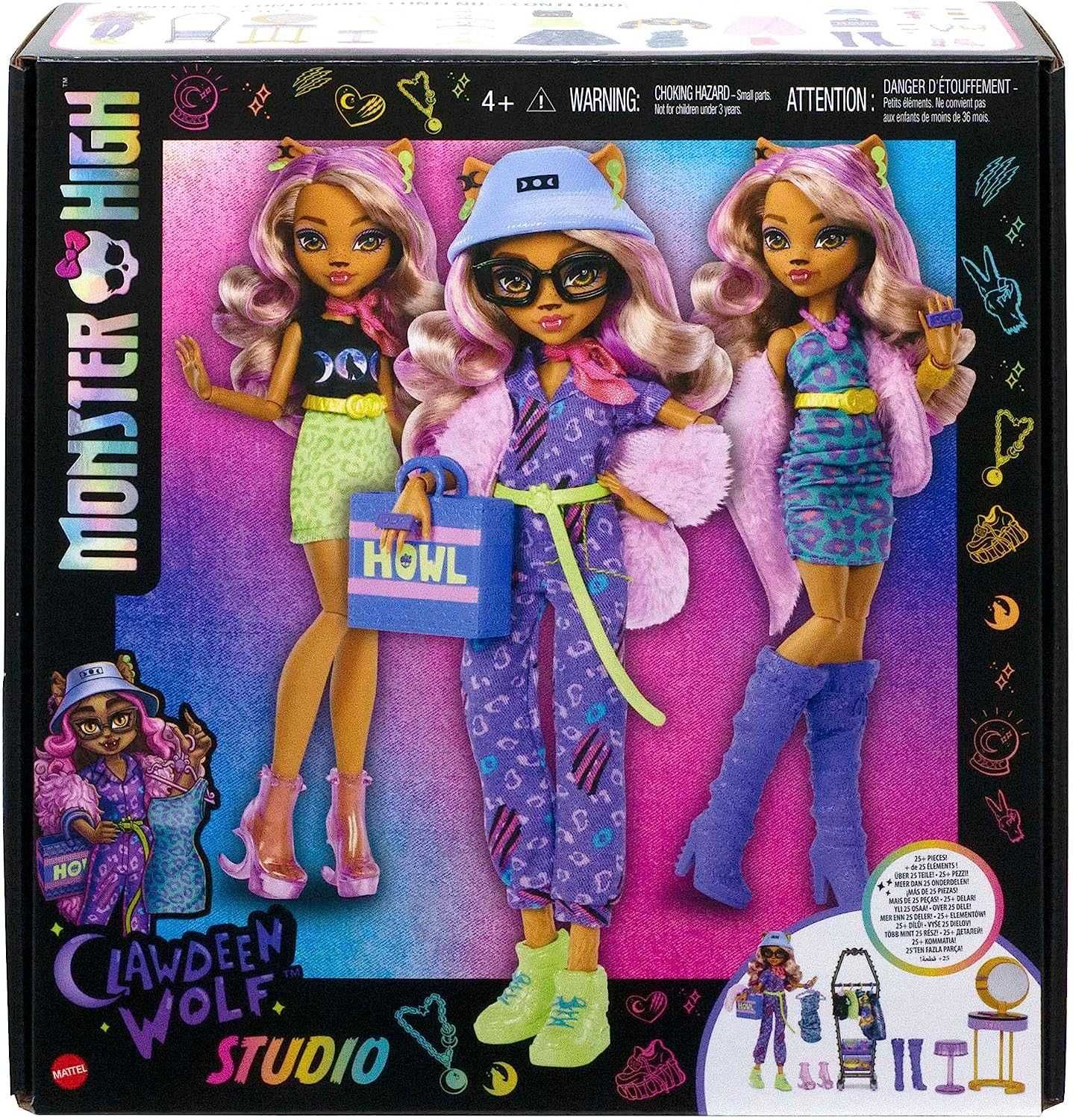 Монстр Хай Клодин бутик с одеждой Monster High Clawdeen Wolf Boutique