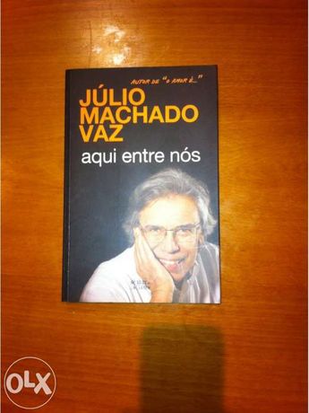Livro Aqui entre nos de Julio Machado Vaz