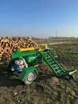 Łuparka hydrauliczna 20 ton z silnikiem spalinowym 15 KM