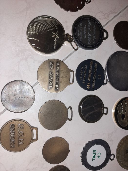 medalhas comemorativas cicloturismo, município freguesia