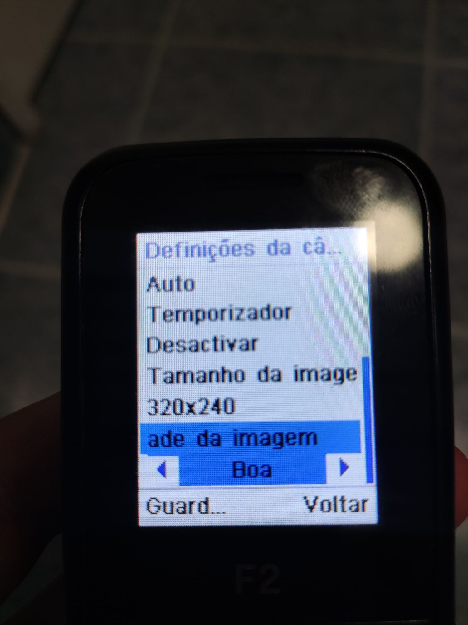 Telemóvel de teclas F2