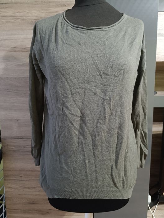 Sweterek XS khaki