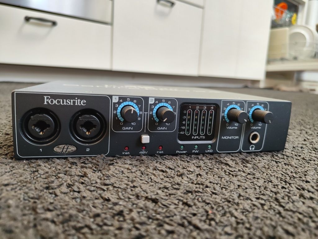 [RESERVADO] Focusrite Saffire PRO 24 Interface de Áudio Firewire e Thu