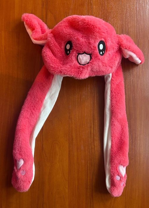 Wesoła czapka dziewczeca